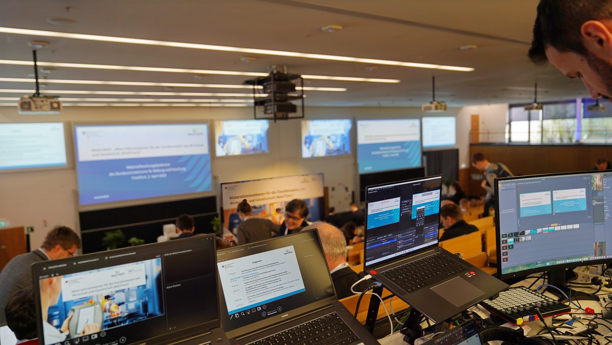 Impression aus dem Bereich Hybrid- & Online-Events