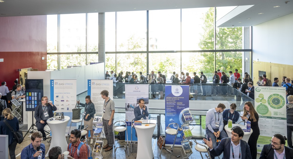 FEMS EUROMAT 2023 industry exhibition with booths and guests