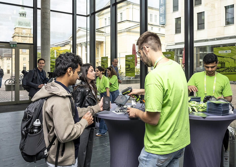 Digital unterstützte Betreuung am Veranstaltungstag
