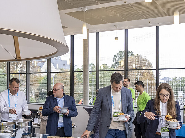 Catering und Verpflegung bei einer DGM-Inventum Veranstaltung
